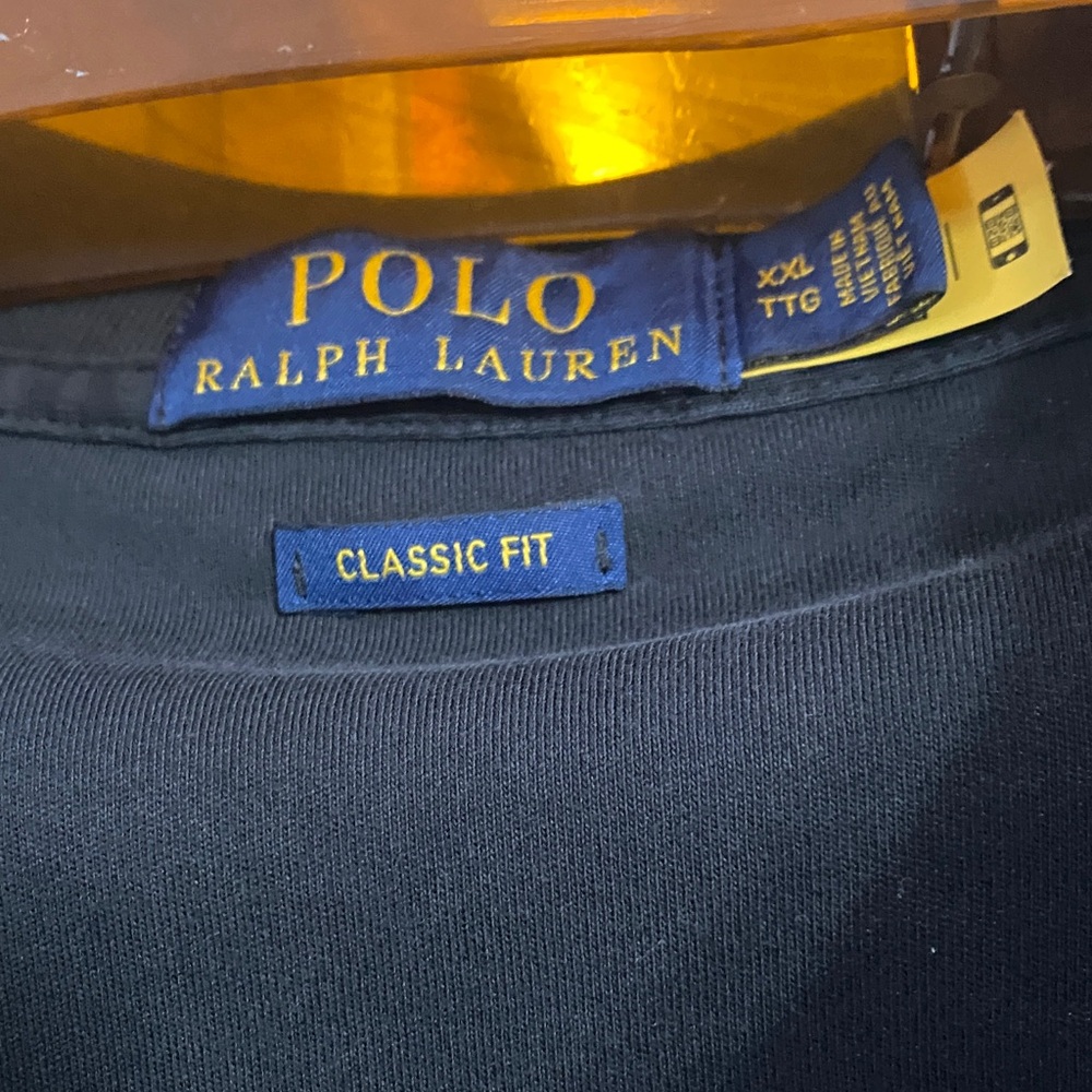 Polo by Ralph Lauren Men's Black Polo Shirt - Picture 2 of 4